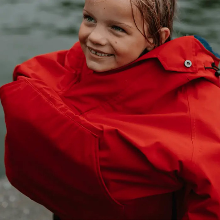 2024 Red Paddle Co Junior Dry Cambio Poncho 00200900601 - Red